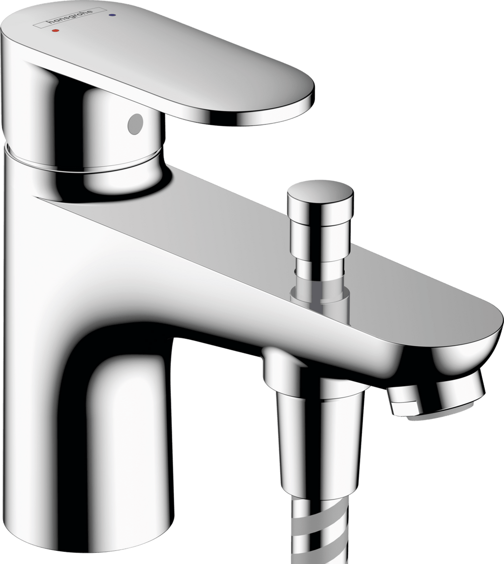 Hansgrohe Vernis Blend Single Lever Bath And Shower Mixer Monotrou - Chrome - 71444000 - TAP 'N' SHOWER