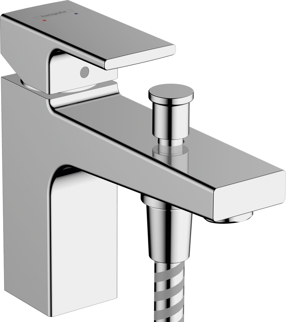 Hansgrohe Vernis Shape Single Lever Bath And Shower Mixer Monotrou - Chrome - 71463000 - TAP 'N' SHOWER