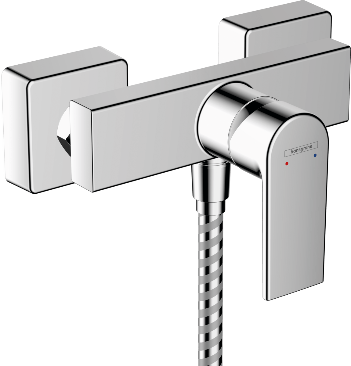 Hansgrohe Vernis Shape Single Lever Shower Mixer For Exposed Installation With 2 Flow Rates - Chrome - 71656000 - TAP 'N' SHOWER