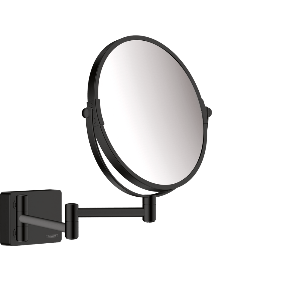 Hansgrohe Addstoris Shaving Mirror - Matt Black - 41791670 - TAP 'N' SHOWER