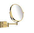 Hansgrohe Addstoris Shaving Mirror - Polished Gold Optic - 41791990 - TAP 'N' SHOWER