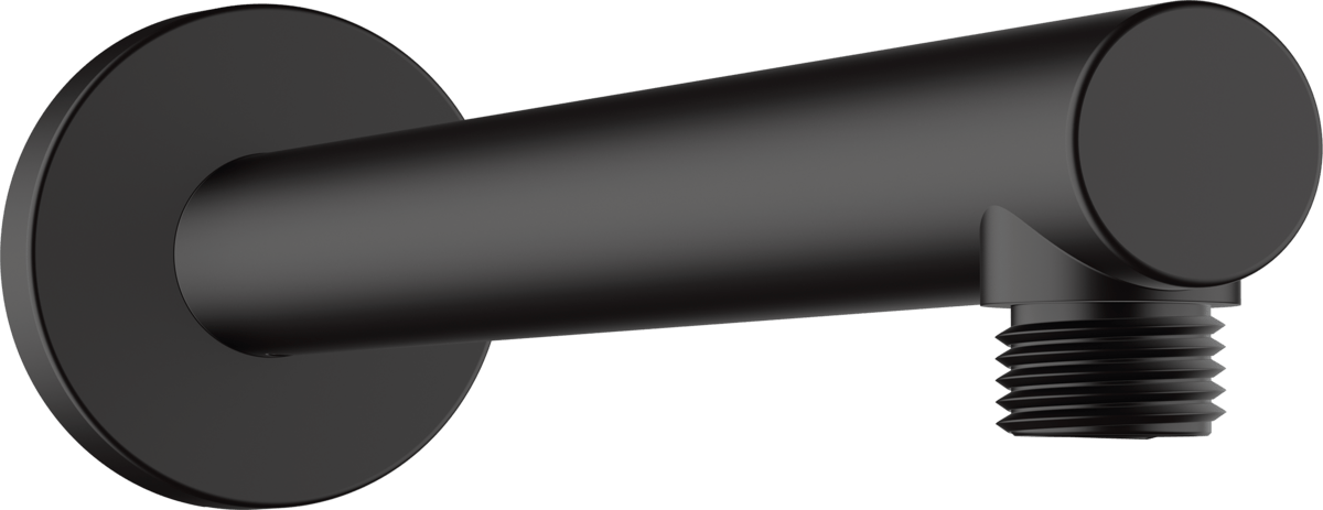 Hansgrohe Vernis Blend Shower Arm 240mm - Matt Black - 27809670 - TAP 'N' SHOWER