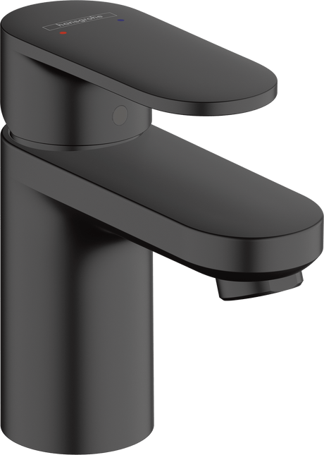 Hansgrohe Vernis Blend Single Lever Basin Mixer 70 Without Waste Set - Matt Black - 71558670 - TAP 'N' SHOWER