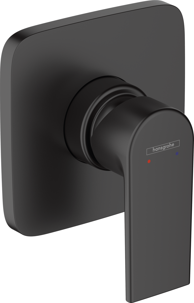 Hansgrohe Vernis Shape Single Lever Shower Mixer For Concealed Installation - Matt Black - 71658670 - TAP 'N' SHOWER