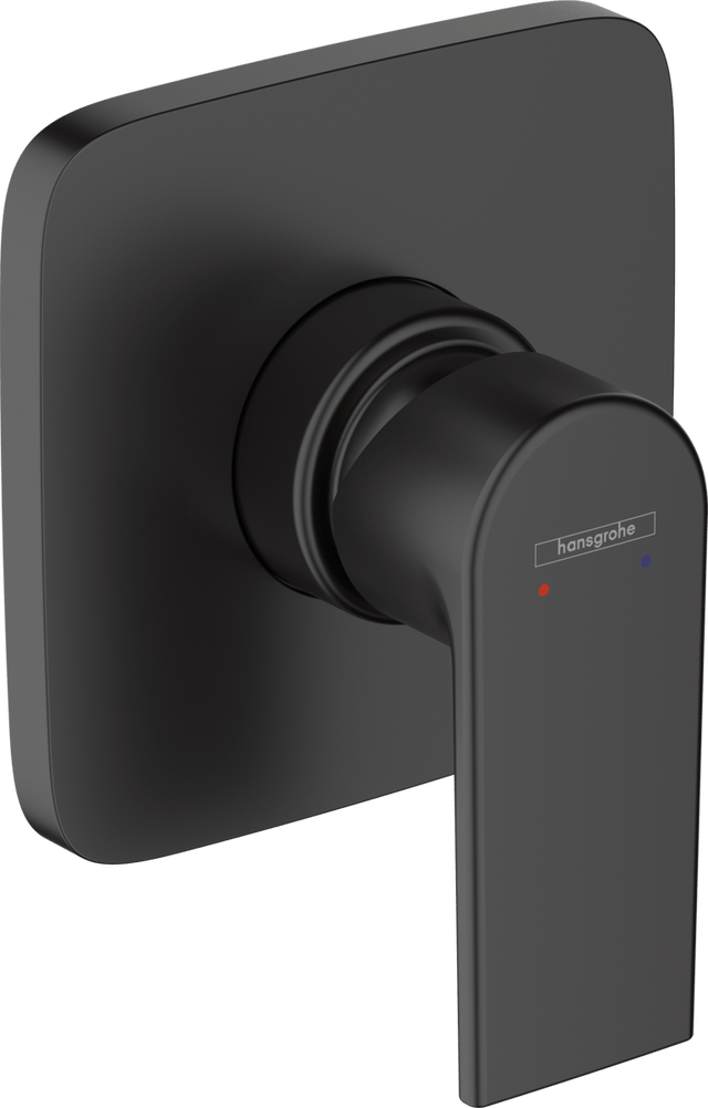 Hansgrohe Vernis Shape Single Lever Shower Mixer For Concealed Installation - Matt Black - 71658670 - TAP 'N' SHOWER