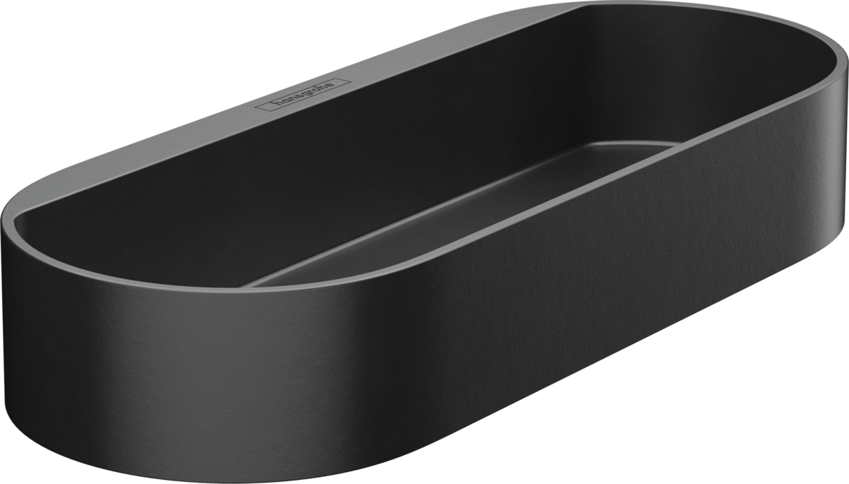 Hansgrohe Wallstoris Storage Basket - Matt Black - 27913670 - TAP 'N' SHOWER