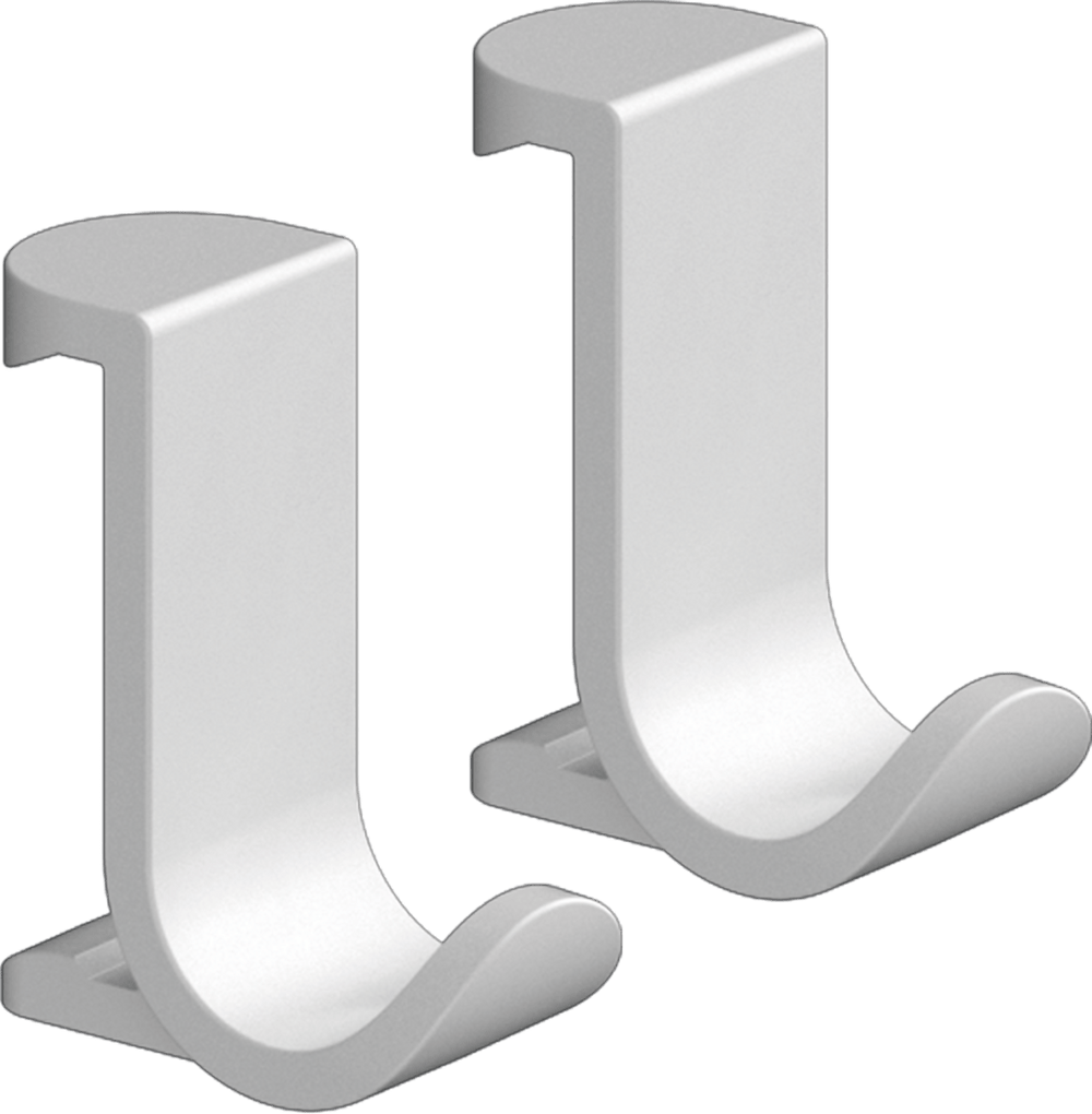 Hansgrohe Wallstoris Towel Hook Wide - Matt White - 27914700 - TAP 'N' SHOWER