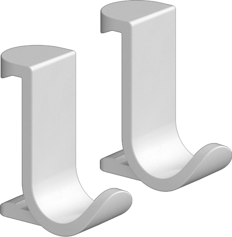 Hansgrohe Wallstoris Towel Hook Wide - Matt White - 27914700 - TAP 'N' SHOWER