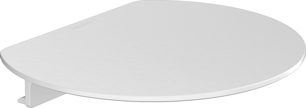 Hansgrohe Wallstoris Shelf - Matt White - 27915700 - TAP 'N' SHOWER