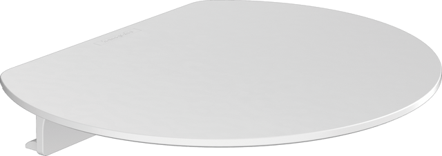 Hansgrohe Wallstoris Shelf - Matt White - 27915700 - TAP 'N' SHOWER