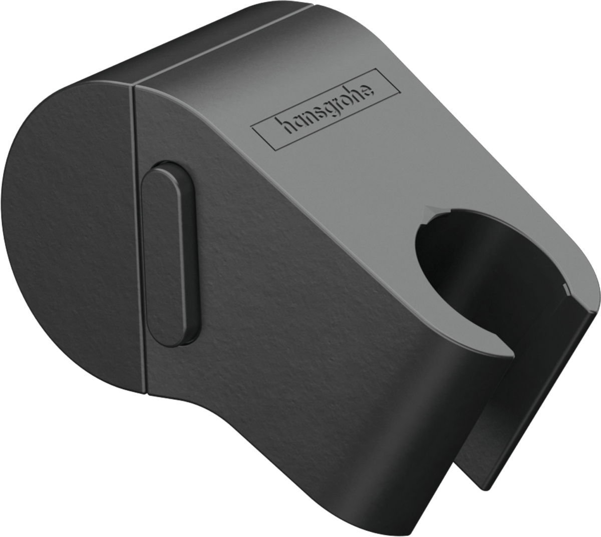 Hansgrohe Wallstoris Push Slider - Matt Black - 27917670 - TAP 'N' SHOWER