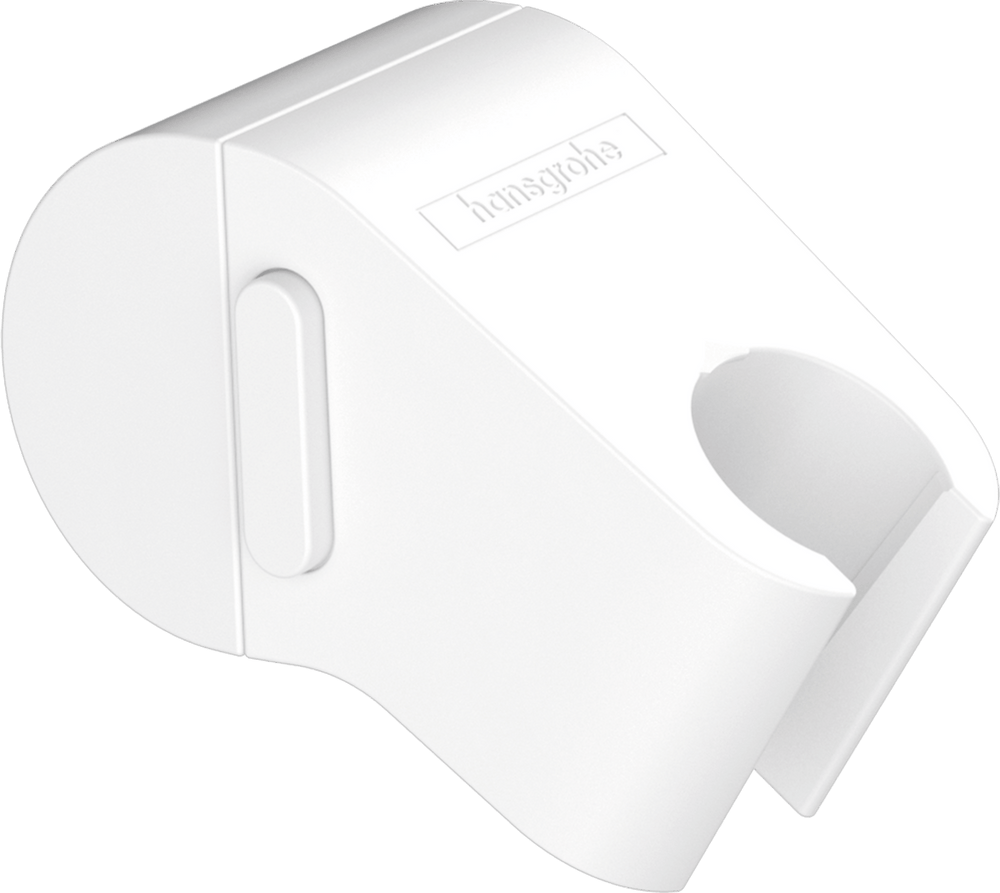 Hansgrohe Wallstoris Push Slider - Matt White - 27917700 - TAP 'N' SHOWER