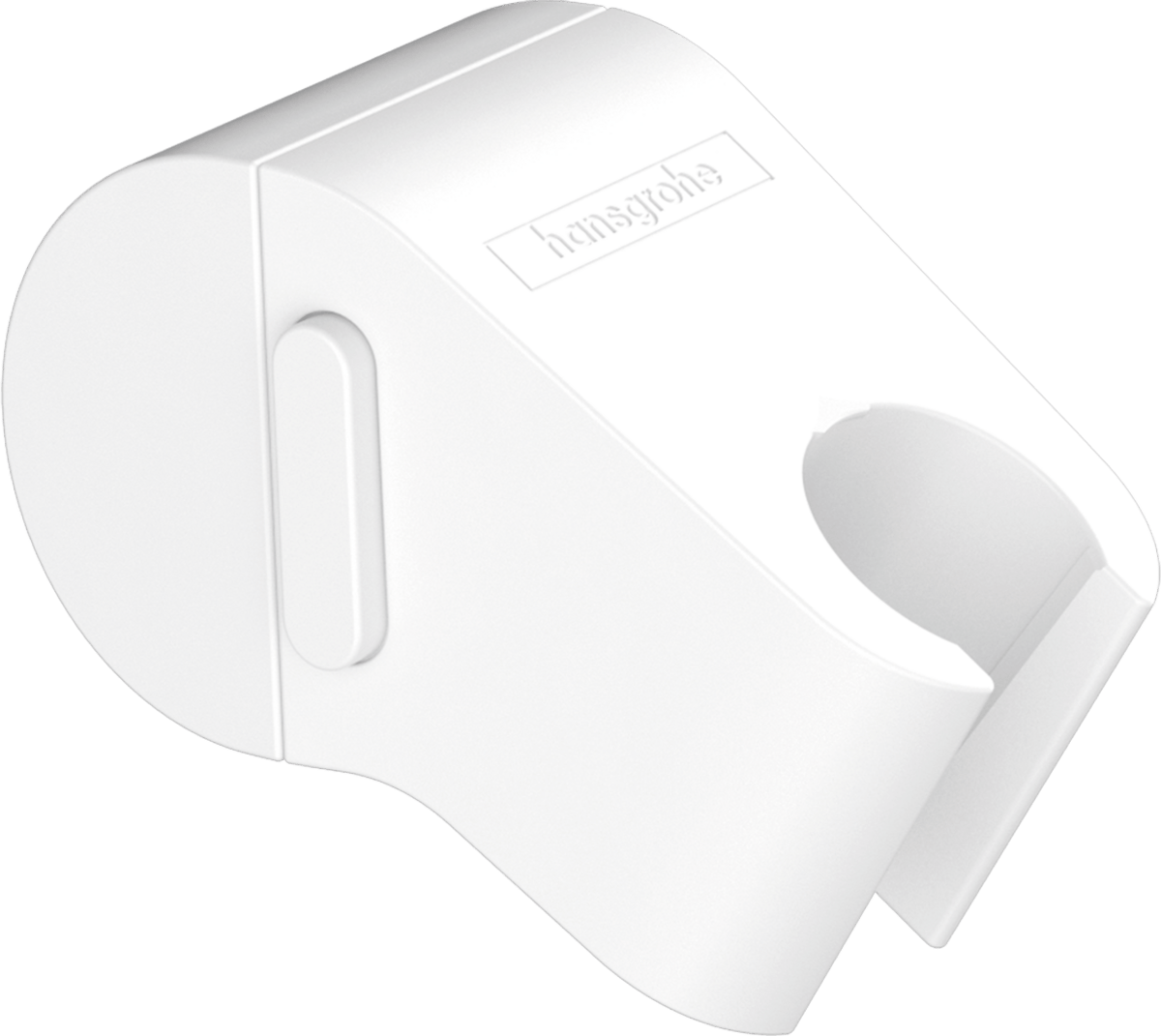 Hansgrohe Wallstoris Push Slider - Matt White - 27917700 - TAP 'N' SHOWER