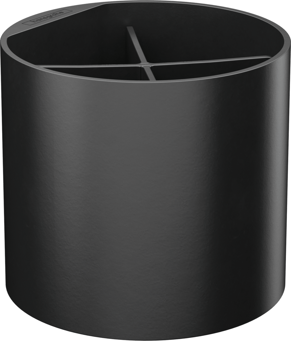 Hansgrohe Wallstoris Tumbler - Matt Black - 27921670 - TAP 'N' SHOWER