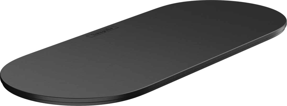 Hansgrohe Wallstoris Cover For Storage Basket - Matt Black - 27925670 - TAP 'N' SHOWER