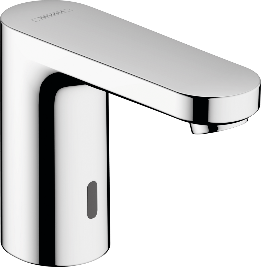 Hansgrohe Vernis Blend Electronic Basin Mixer For Cold Water Or Pre - adjusted Water Mains Connection 230 V - Chrome - 71504000 - TAP 'N' SHOWER