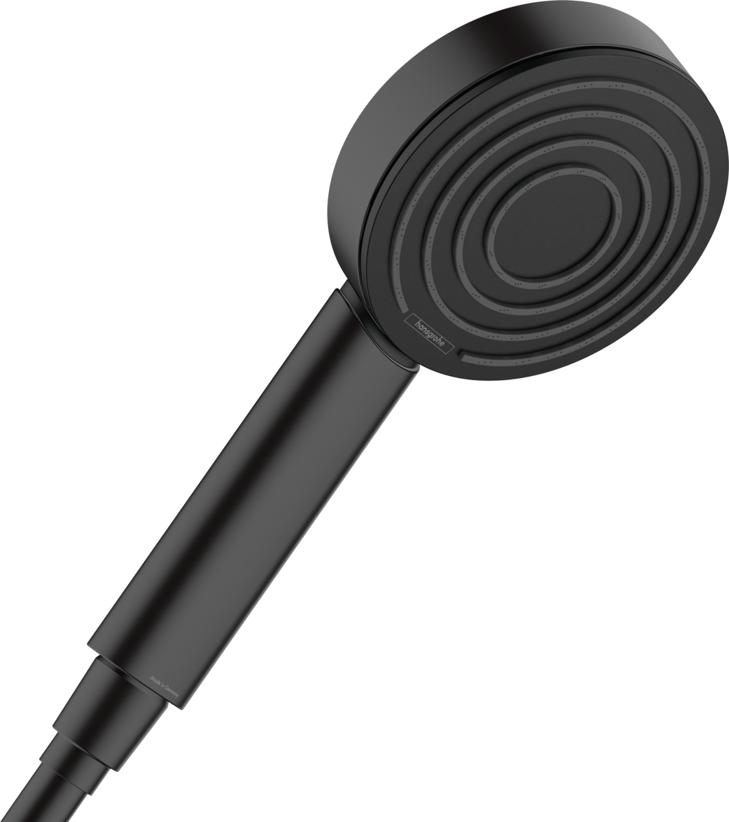 Hansgrohe Pulsify S Hand Shower 105 1jet - Matt Black - 24120670 - TAP 'N' SHOWER