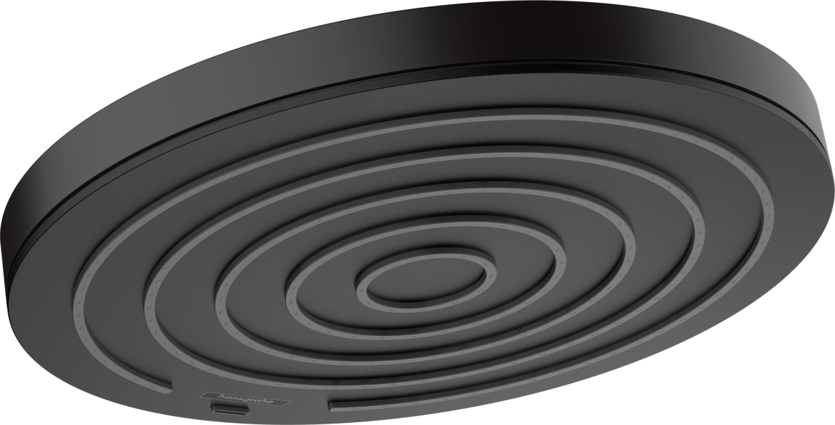 Hansgrohe Pulsify S Overhead Shower 260 1jet Ecosmart - Matt Black - 24141670 - TAP 'N' SHOWER