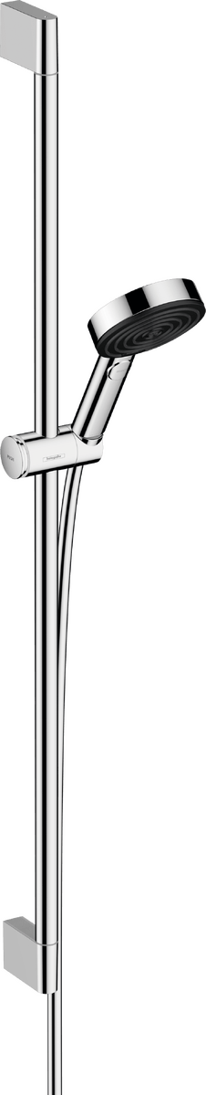 Hansgrohe Pulsify Select S Slide Rail Kit With 3jet Handset and shower bar 90 cm - 24170000 - TAP 'N' SHOWER