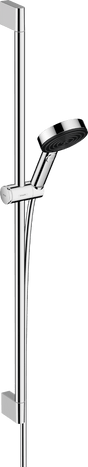 Hansgrohe Pulsify Select S Slide Rail Kit With 3jet Handset and shower bar 90 cm - 24170000 - TAP 'N' SHOWER