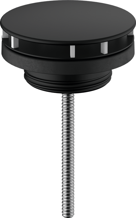 Hansgrohe Waste Set Non - closing For Washbasins - Matt Black - 50001670 - TAP 'N' SHOWER