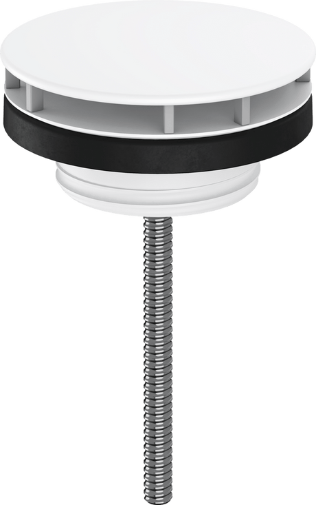 Hansgrohe Waste Set Non - closing For Washbasins - Matt White - 50001700 - TAP 'N' SHOWER