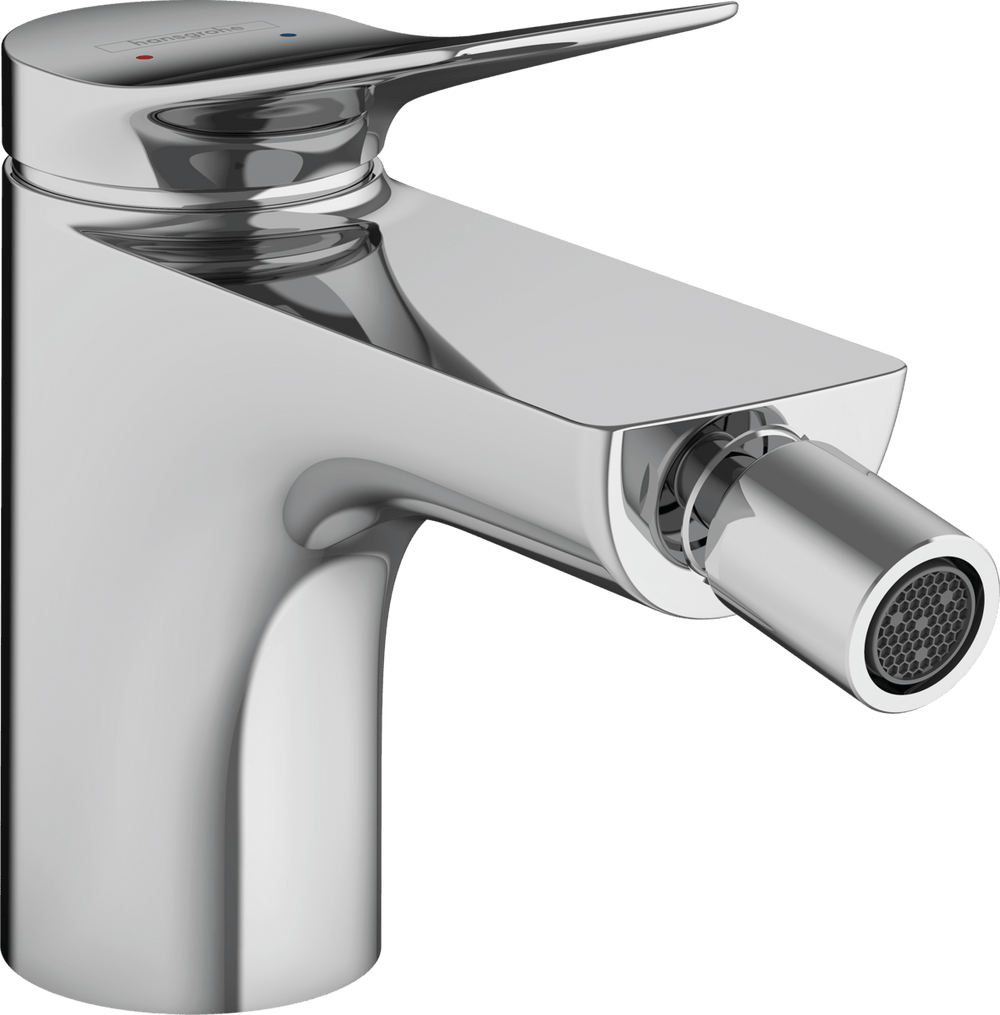 Hansgrohe Vivenis Single Lever Bidet Mixer With Pop - up Waste Set - Chrome - 75200000 - TAP 'N' SHOWER