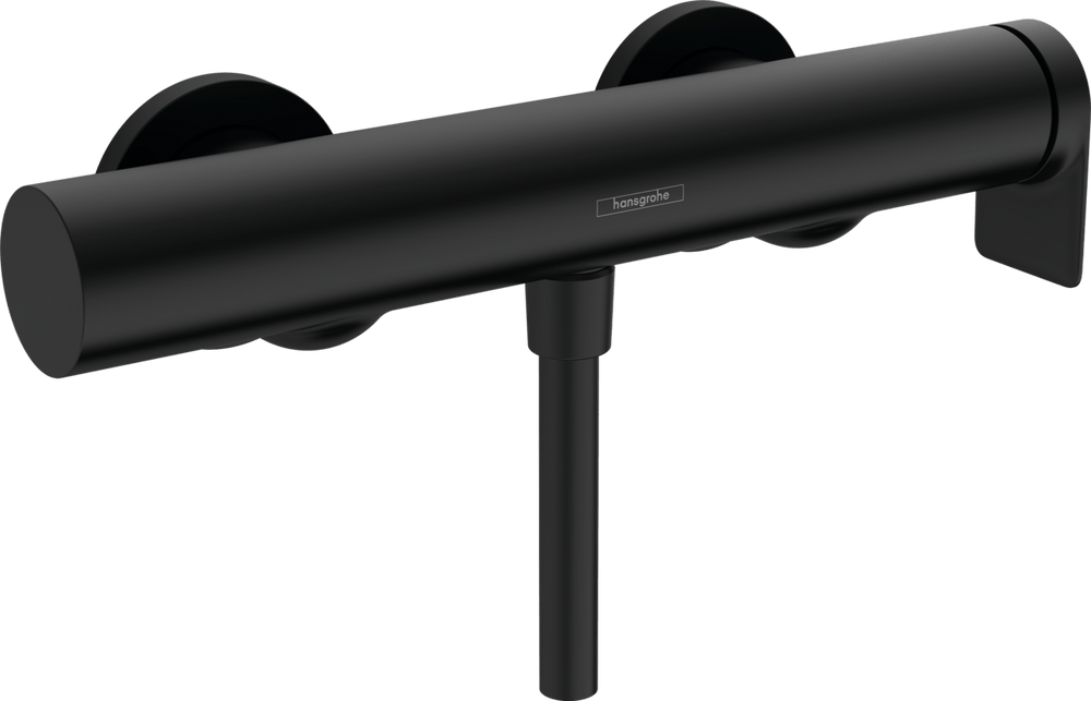 Hansgrohe Vivenis Single Lever Shower Mixer For Exposed Installation - Matt Black - 75620670 - TAP 'N' SHOWER