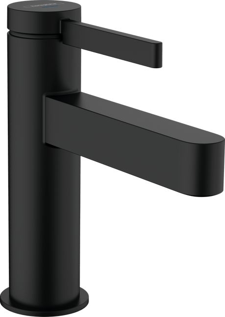 Hansgrohe Finoris Pillar Tap 100 For Cold Water without Waste Set - Matt Black - 76013670 - TAP 'N' SHOWER