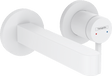 Hansgrohe Finoris Single Lever Basin Mixer For Concealed Installation Wall - mounted With Spout 168mm - Matt White - 76051700 - TAP 'N' SHOWER