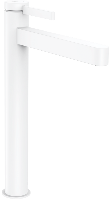 Hansgrohe Finoris Single Lever Basin Mixer 260 For Washbowls With Push - open Waste Set - Matt White - 76070700 - TAP 'N' SHOWER