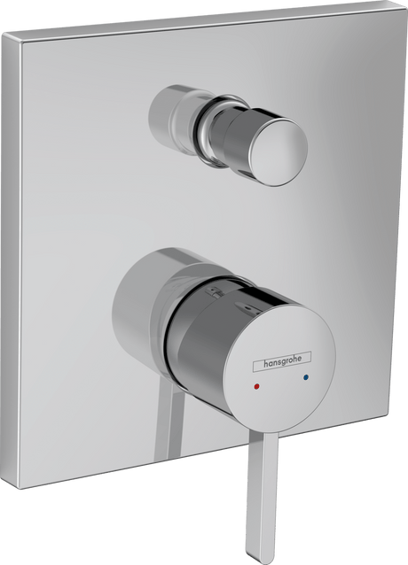 Hansgrohe Finoris Single Lever Bath Mixer For Concealed Installation - Chrome - 76415000 - TAP 'N' SHOWER