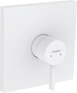 Hansgrohe Finoris Single Lever Shower Mixer For Concealed Installation - Matt White - 76615700 - TAP 'N' SHOWER