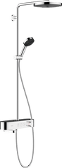 Hansgrohe Pulsify S Showerpipe 260 1jet With Bath Thermostat Showertablet 400 - Chrome - 24230000 - TAP 'N' SHOWER