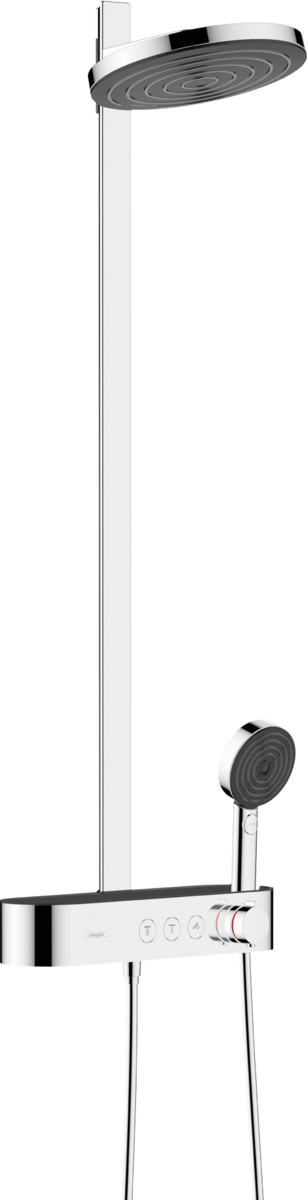 Hansgrohe Pulsify S Showerpipe 260 2jet With Showertablet Select 400 - Chrome - 24240000 - TAP 'N' SHOWER