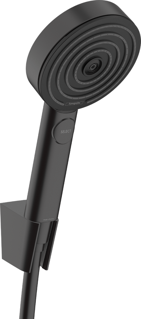 Hansgrohe Pulsify Select S Shower Holder Set 105 3jet Relaxation with Shower Hose 125 Cm - Matt Black - 24302670 - TAP 'N' SHOWER