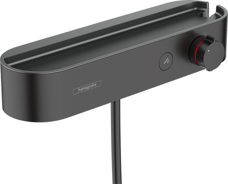 Hansgrohe ShowerTablet Select Shower Thermostat 400 For Exposed Installation - Matt Black - 24360670 - TAP 'N' SHOWER