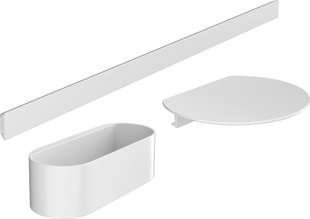 Hansgrohe Wallstoris Bathtub Bundle - Matt White - 27966700 - TAP 'N' SHOWER