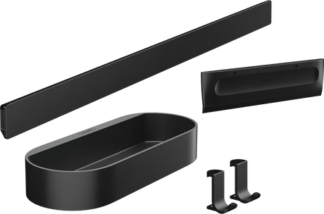 Hansgrohe Wallstoris Shower Bundle - Matt Black - 27967670 - TAP 'N' SHOWER