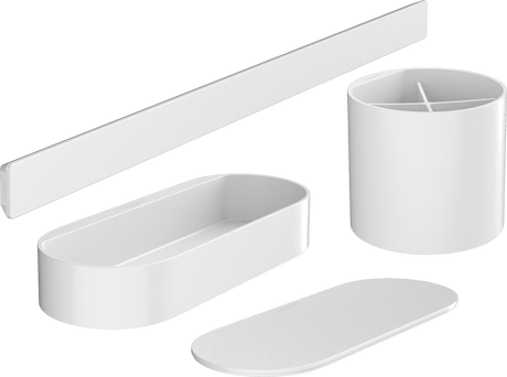 Hansgrohe Wallstoris Bathroom Bundle - Matt White - 27968700 - TAP 'N' SHOWER