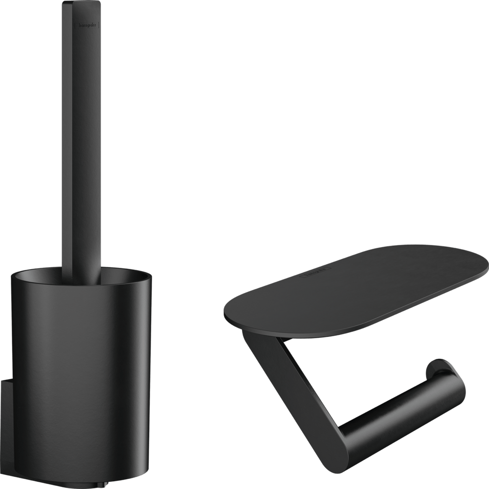 Hansgrohe Wallstoris Toilet Bundle - Matt Black - 27969670 - TAP 'N' SHOWER