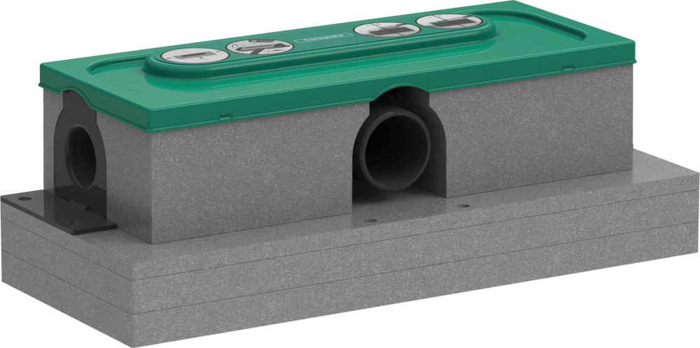 Hansgrohe uBox Universal Base Set For Finish Sets For Standard Installation - 01001180 - TAP 'N' SHOWER
