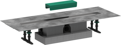 Hansgrohe uBox Universal Complete Set For Standard Installation - 700 For Shower Drains Finish Sets - 56023180 - TAP 'N' SHOWER