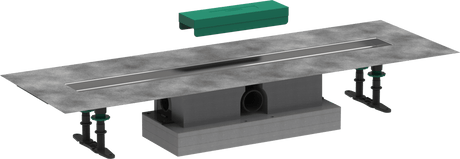 Hansgrohe uBox Universal Complete Set For Standard Installation - 800 For Shower Drains Finish Sets - 56024180 - TAP 'N' SHOWER