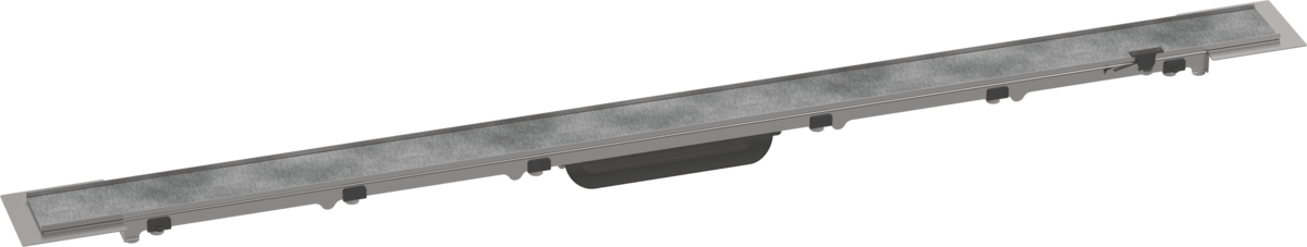 Hansgrohe RainDrain Rock Finish Set Shower Drain 1000 Cut On Size And Tileable - 56033000 - TAP 'N' SHOWER