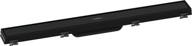 Hansgrohe RainDrain Match Finish Set Shower Drain 700 With Height Adjustable Frame - Matt Black - 56037670 - TAP 'N' SHOWER