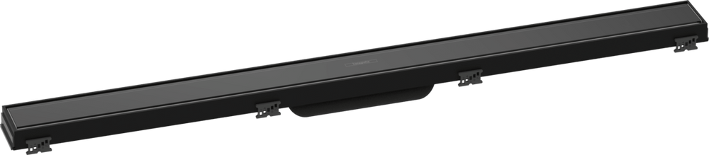 Hansgrohe RainDrain Match Finish Set Shower Drain 900 With Height Adjustable Frame - Black - 56040610 - TAP 'N' SHOWER