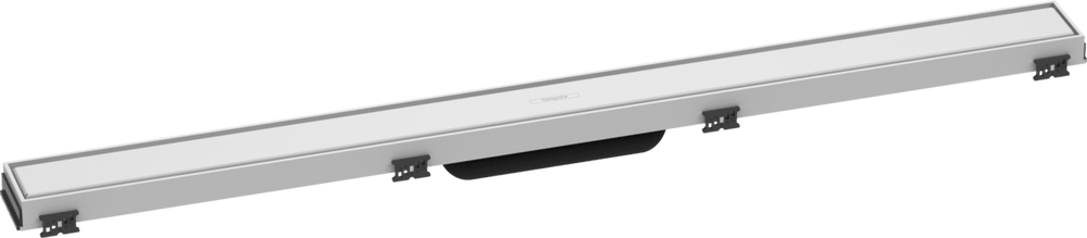 Hansgrohe RainDrain Match Finish Set Shower Drain 900 With Height Adjustable Frame - Matt White - 56040700 - TAP 'N' SHOWER