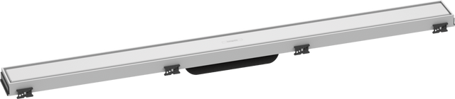 Hansgrohe RainDrain Match Finish Set Shower Drain 900 With Height Adjustable Frame - Matt White - 56040700 - TAP 'N' SHOWER