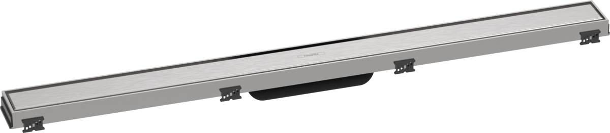 Hansgrohe RainDrain Match Finish Set Shower Drain 900 With Height Adjustable Frame - Brushed Stainless Steel - 56040800 - TAP 'N' SHOWER